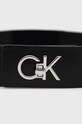 Kožni remen Calvin Klein K60K609647.9BYY crna AW22