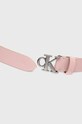 Calvin Klein Jeans pasek skórzany K60K609832.9BYY K60K609832.9BYY różowy AW22