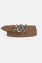 Armani Exchange pasek skórzany brązowy 941125.CC719