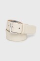 HUGO bőr öv bézs 50476097