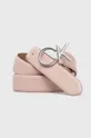 ροζ Δερμάτινη ζώνη Calvin Klein Γυναικεία