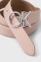 Kožený pásek Calvin Klein růžová