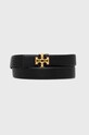 Tory Burch pasek skórzany czarny 138939.001