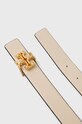Tory Burch curea de piele 138939.101 bej AW22