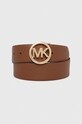 Dvostrani kožni remen MICHAEL Michael Kors smeđa 558285