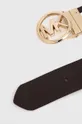 Двухсторонний кожаный ремень MICHAEL Michael Kors коричневый