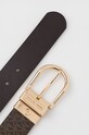 Двухсторонний кожаный ремень MICHAEL Michael Kors 558414 коричневый SS23