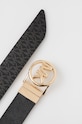 Двосторонній ремінь MICHAEL Michael Kors 558725 чорний AW23