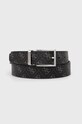 Двусторонний ремень Guess имитация натуральной кожи чёрный BM7541.LEA35