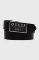 μαύρο Δερμάτινη ζώνη Guess Ανδρικά