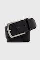 BOSS curea de piele negru 50471321