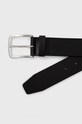 BOSS curea de piele 50471321 negru AW24