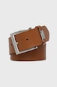BOSS curea de piele maro 50475116