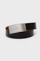 Trussardi pasek skórzany dwustronny brązowy 71L00183.9Y099999