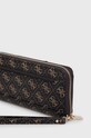 Guess portfel ECO BRENTON SWESG8.39046 brązowy AW22