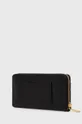 Δερμάτινο πορτοφόλι MICHAEL Michael Kors μαύρο