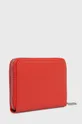 Δερμάτινο πορτοφόλι Patrizia Pepe κόκκινο