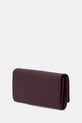 Δερμάτινο πορτοφόλι Patrizia Pepe CQ0215.L001 μωβ SS25