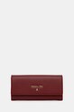 Patrizia Pepe portofel de piele piele burgundia CQ0215.L001