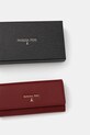Patrizia Pepe portofel de piele burgundia CQ0215.L001