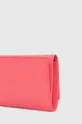 Δερμάτινο πορτοφόλι Patrizia Pepe ροζ