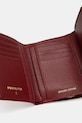 Akcesoria Patrizia Pepe portfel skórzany CQ7081.L001 bordowy