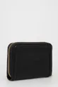 Δερμάτινο πορτοφόλι Lauren Ralph Lauren μαύρο