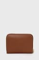 Kožená peňaženka Lauren Ralph Lauren 432876729004 hnedá AW22