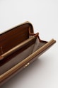 Kožená peněženka Lauren Ralph Lauren hnědá 432876730004