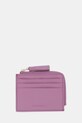 Coccinelle portfel skórzany skóra licowa fioletowy E2.MU0.12.89.01
