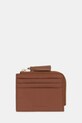 Coccinelle portfel skórzany skóra licowa brązowy E2.MU0.12.89.01