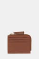 Coccinelle portfel skórzany skóra licowa brązowy E2.MU0.12.89.01