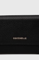 Kožni novčanik Coccinelle crna E2.MW5.11.66.01