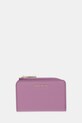 Coccinelle portfel skórzany skóra licowa fioletowy E2.MW5.17.01.01