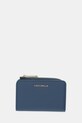 Coccinelle portfel skórzany skóra licowa niebieski E2.MW5.17.01.01