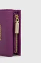 Шкіряний гаманець Coccinelle фіолетовий