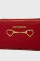 červená Listová kabelka Love Moschino