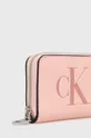 Peňaženka Calvin Klein Jeans ružová