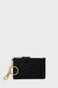 črna Usnjena denarnica Lauren Ralph Lauren Ženski