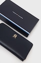 Tommy Hilfiger portfel AW0AW13660.9BYY granatowy