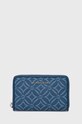 MICHAEL Michael Kors portfel tekstylny niebieski 34F2SJ6D0J