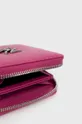 ροζ Δερμάτινο πορτοφόλι Karl Lagerfeld