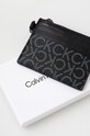 Puzdro na karty Calvin Klein čierna K50K509236.9BYY