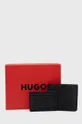 Δερμάτινο πορτοφόλι και θήκη καρτών HUGO Ανδρικά