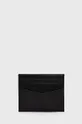 Kožni etui za kartice Calvin Klein Jeans crna