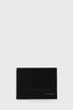 czarny Calvin Klein portfel Męski