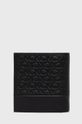Kožená peněženka Calvin Klein černá