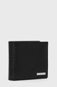 BOSS portfel skórzany 50470450 czarny AW22