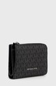 Michael Kors pénztárca 39U2LHDF5B fekete AW22