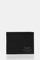 Aeronautica Militare portfel skórzany skóra licowa czarny AM170